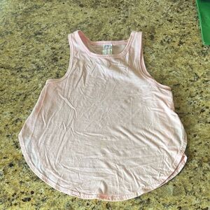 Fabletics Soft Pink Kids Tank Top